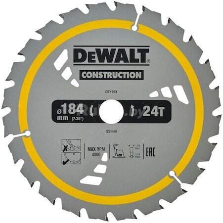 Пильный диск DeWalt DT1951