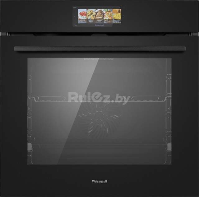 Электрический духовой шкаф Weissgauff EOM 899 Color Touch Black Matt