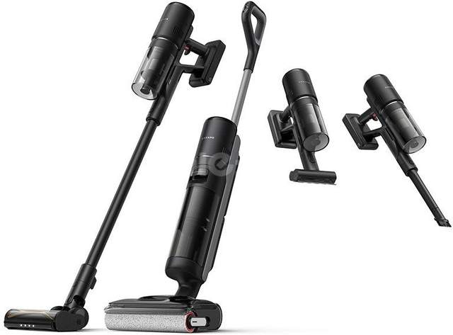 Пылесос Dreame H12 Dual FlexReach Wet and Dry Vacuum HHV31A (евровилка, черный)
