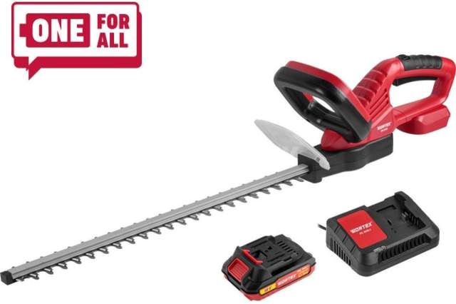 Кусторез Wortex DB 5218 ALL1 XLT Set 1334652 (с 1-им АКБ)