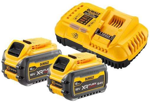 Аккумулятор с зарядным устройством DeWalt DCB118T2 (18В/2x6 Ач)