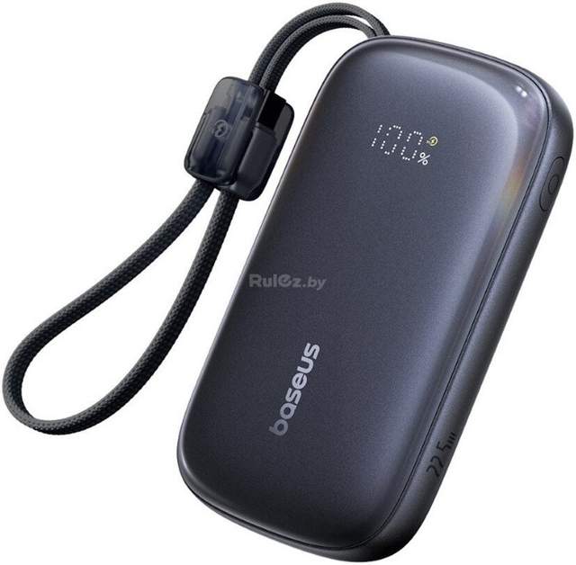 Внешний аккумулятор Baseus EnerFill FC21 Qpow 3 Ultra 20000mAh 22.5W (черный)