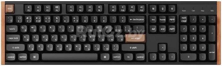 Клавиатура Keychron K10 HE Special Edition Black K10H-F1-RU (Nebula Magnetic)