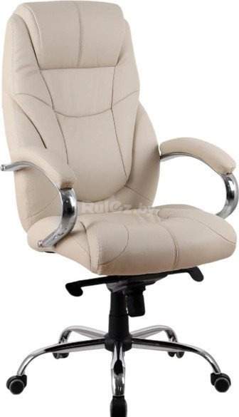 Офисное кресло King Style SHL-9-1 Tonpo PU Chrome (кремовый)