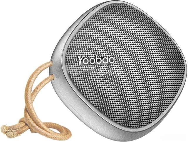 Беспроводная колонка Yoobao M1 (серебристый)