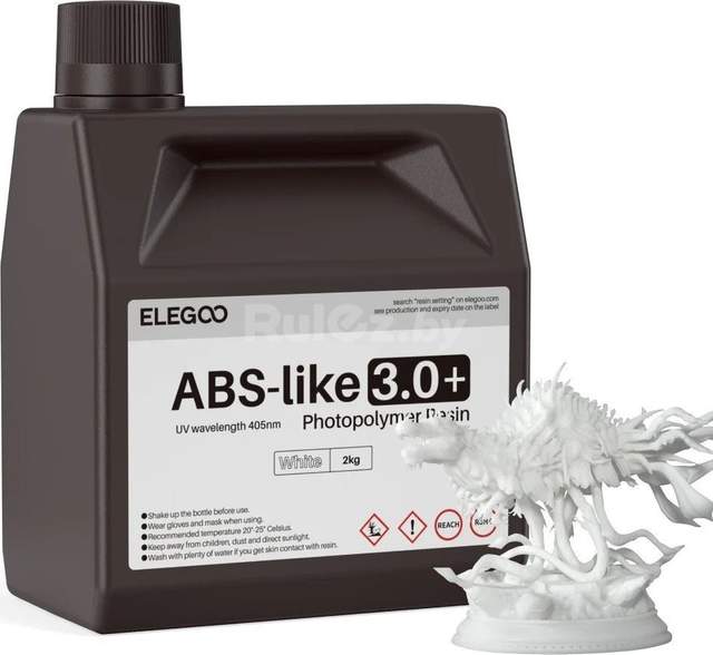 Фотополимер Elegoo ABSlike V3.0+ 2кг (белый)