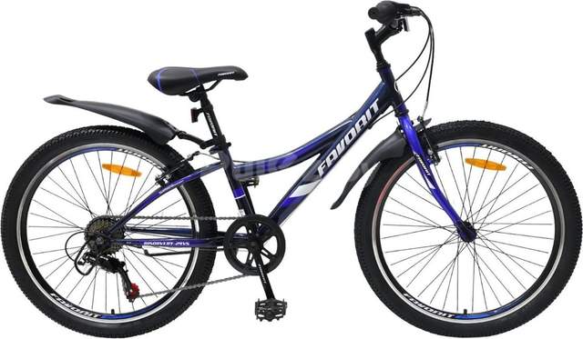 Велосипед Favorit Discovery 24VS DIS24V11BL