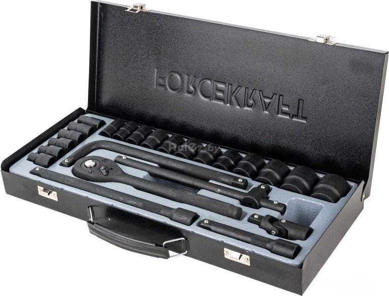 Набор трещотка с головками ForceKraft FK-4245B-5MPB (24 предмета)