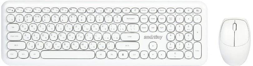 Клавиатура + мышь SmartBuy SBC-666395AG-W