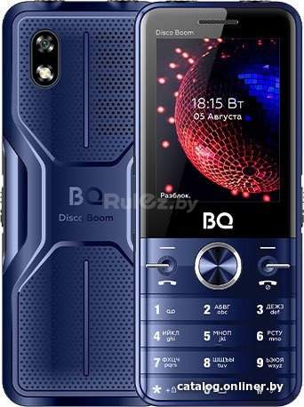 Кнопочный телефон BQ-Mobile BQ-2842 Disco Boom (синий)