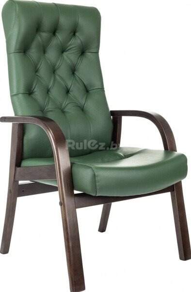 Офисное кресло Бюрократ T-9928WALNUT-CF/GN (зеленый)