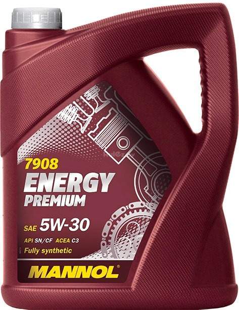Моторное масло Mannol Energy Premium 5W-30 API SN/CF 5л [MN7908-5]