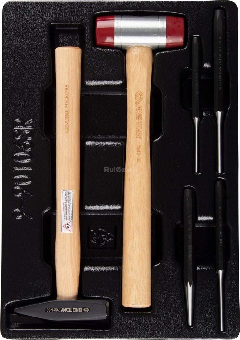 Набор выколоток King Tony 9-90106SR02 (6 предметов)