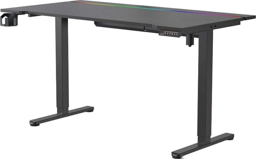 Геймерский стол Ritmix TBL-1405GL (карбон)