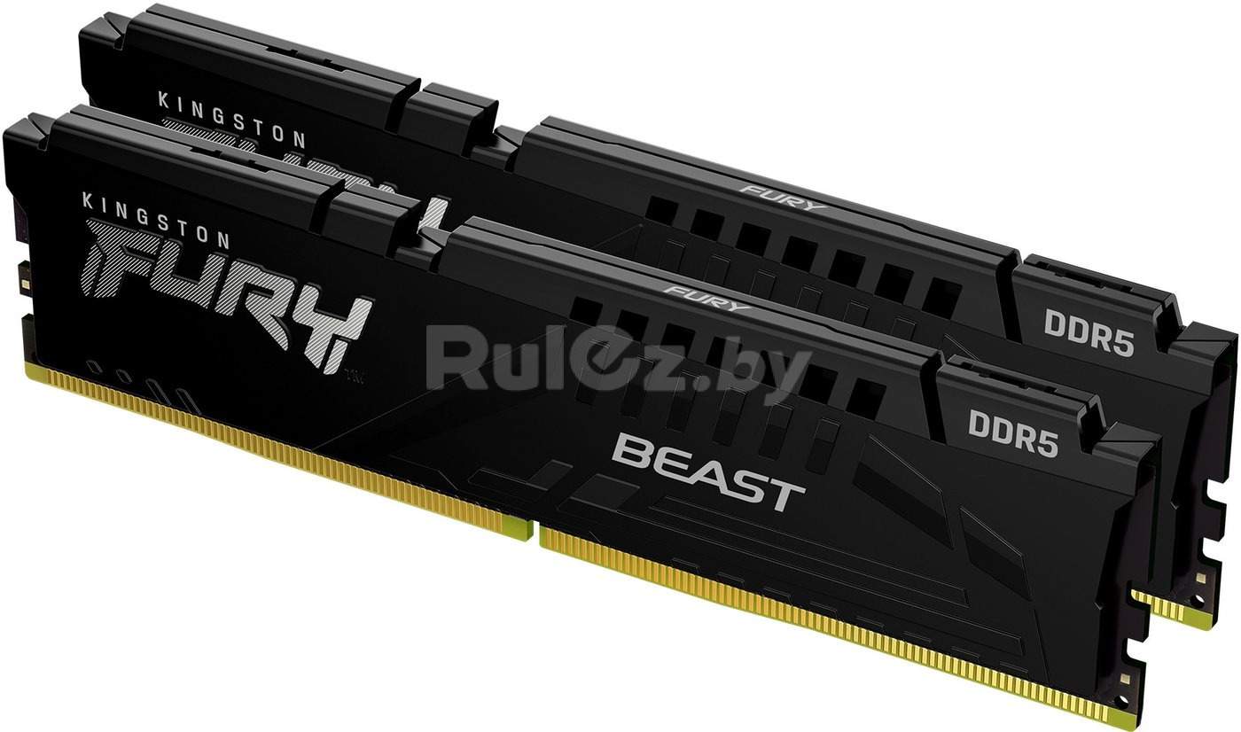 Оперативная память Kingston FURY Beast 2х32ГБ DDR5 5200 МГц KF552C40BB2K2-64