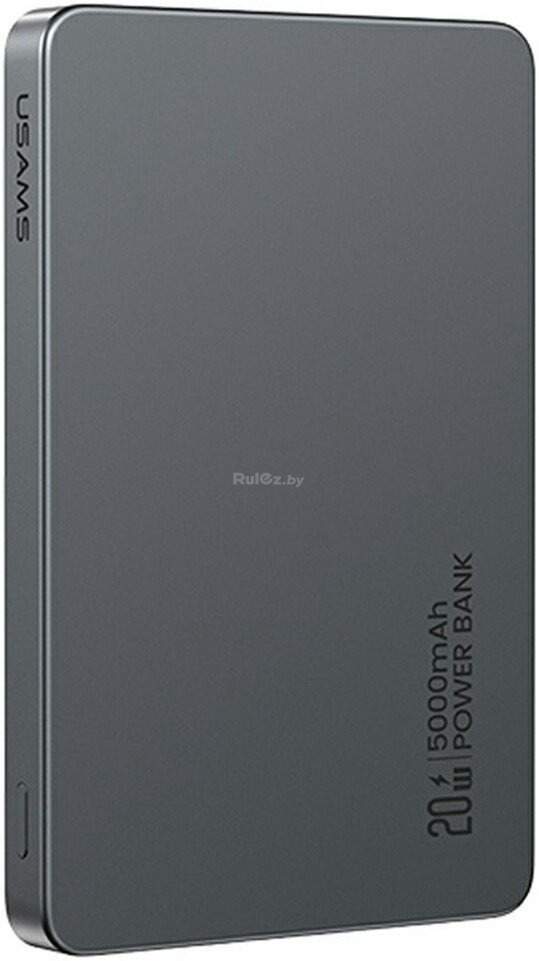 Внешний аккумулятор Usams CD231 5000mAh (темно-серый)
