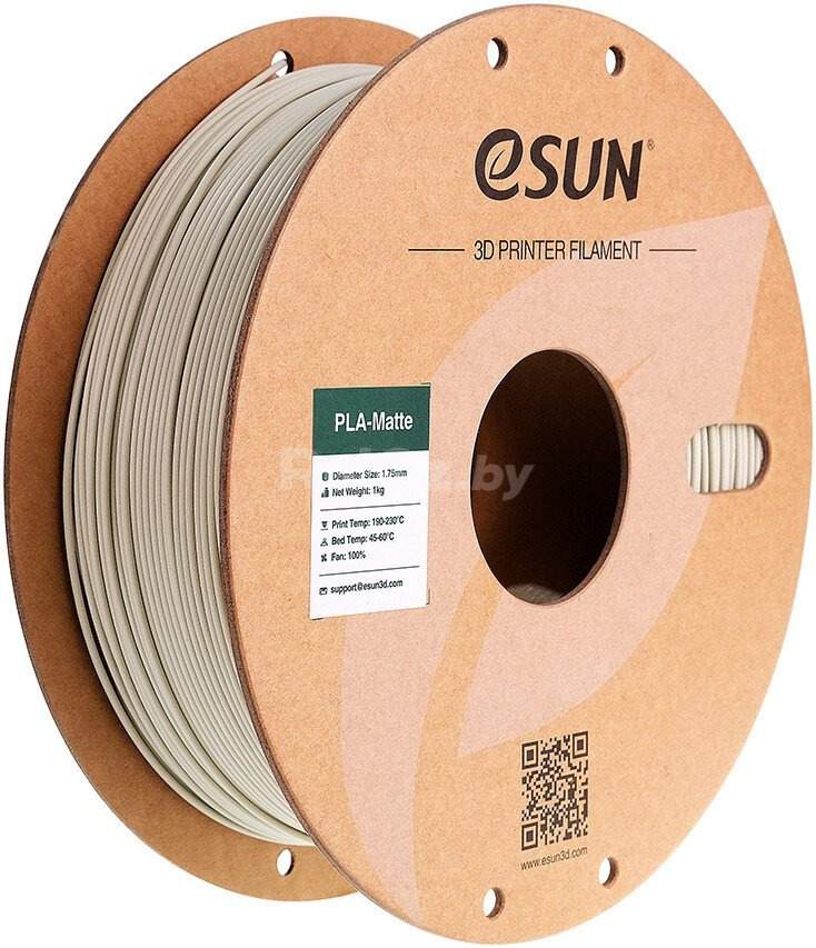 Филамент eSUN PLA-Matte PLA-MT175LK5B1 (1.75 мм, 5 кг, светлый хаки)