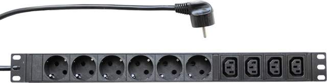 Блок розеток Kiper RS19-6SH-4C13-16-2EU