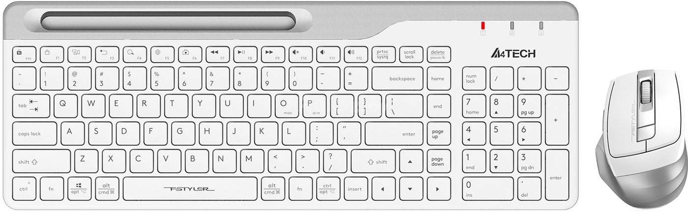 Офисный набор A4Tech Fstyler FB2535C (белый)