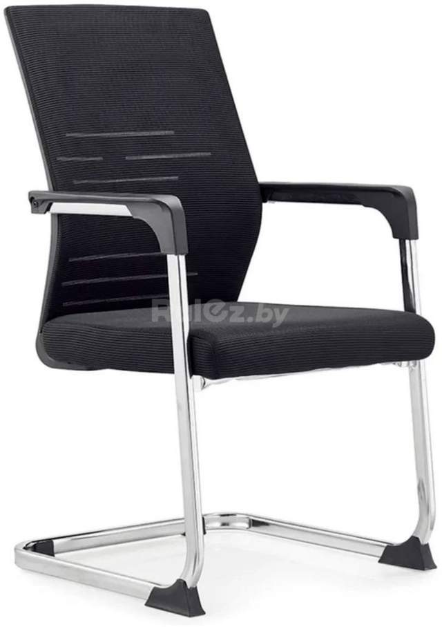 Офисный стул SitUp Boom CF Chrome (сетка черный)