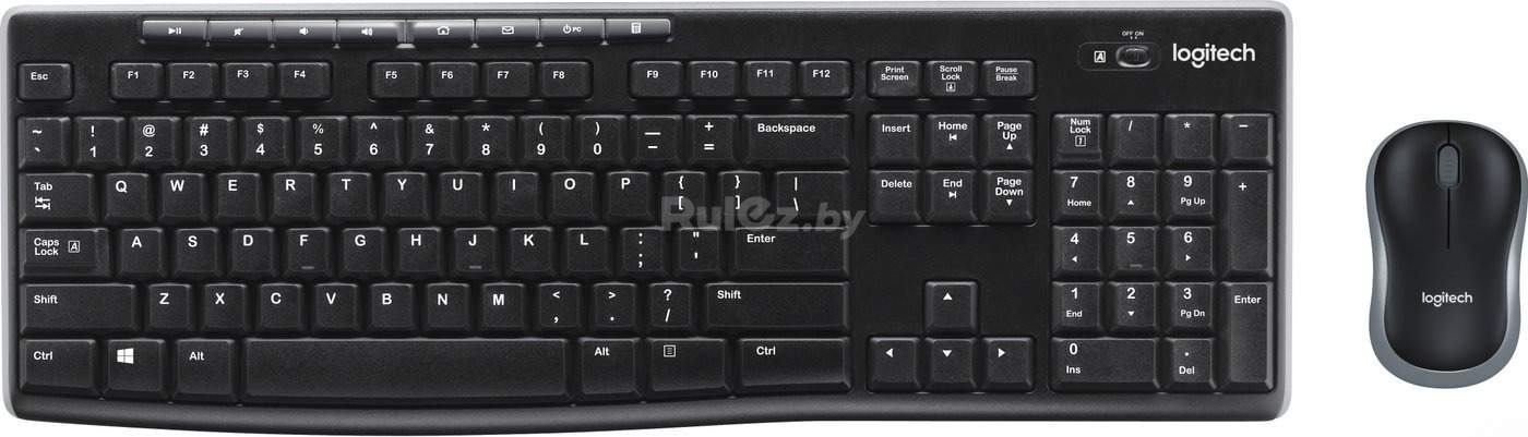 Офисный набор Logitech Wireless Combo MK270 920-003381 (нет кириллицы)