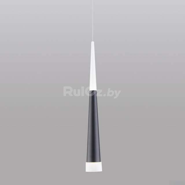 Подвесная люстра Elektrostandard DLR038 7+1W 4200K (черный матовый)