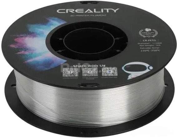 Пластик Creality CR-PETG 1.75 мм 1 кг (прозрачный)