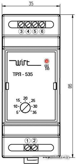 Терморегулятор Wirt ТРЛ-535