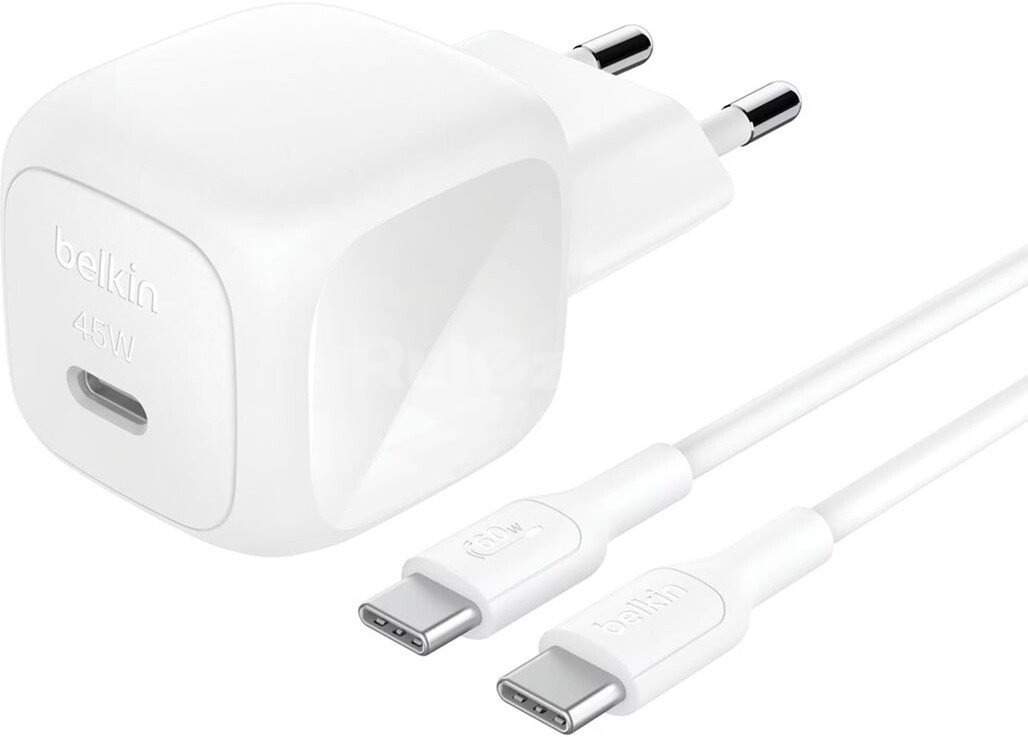 Сетевое зарядное Belkin WCA013KQ1MWH-B6 USB Type-С (белый)