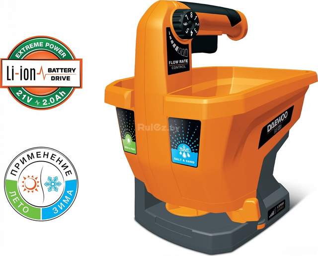 Разбрасыватель-сеялка Daewoo Power DASP 321Li (без АКБ)