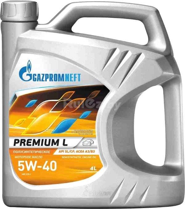 Моторное масло Gazpromneft Premium L 5W-40 4л