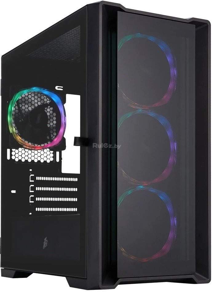 Корпус 1stPlayer TRILOBITE T4-G ARGB (черный)