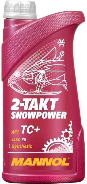 Моторное масло Mannol 2-Takt Snowpower 1л
