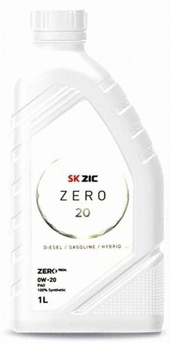 Моторное масло ZIC ZERO 20 0W-20 1л