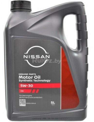 Моторное масло Nissan 5W-30 С4 5л