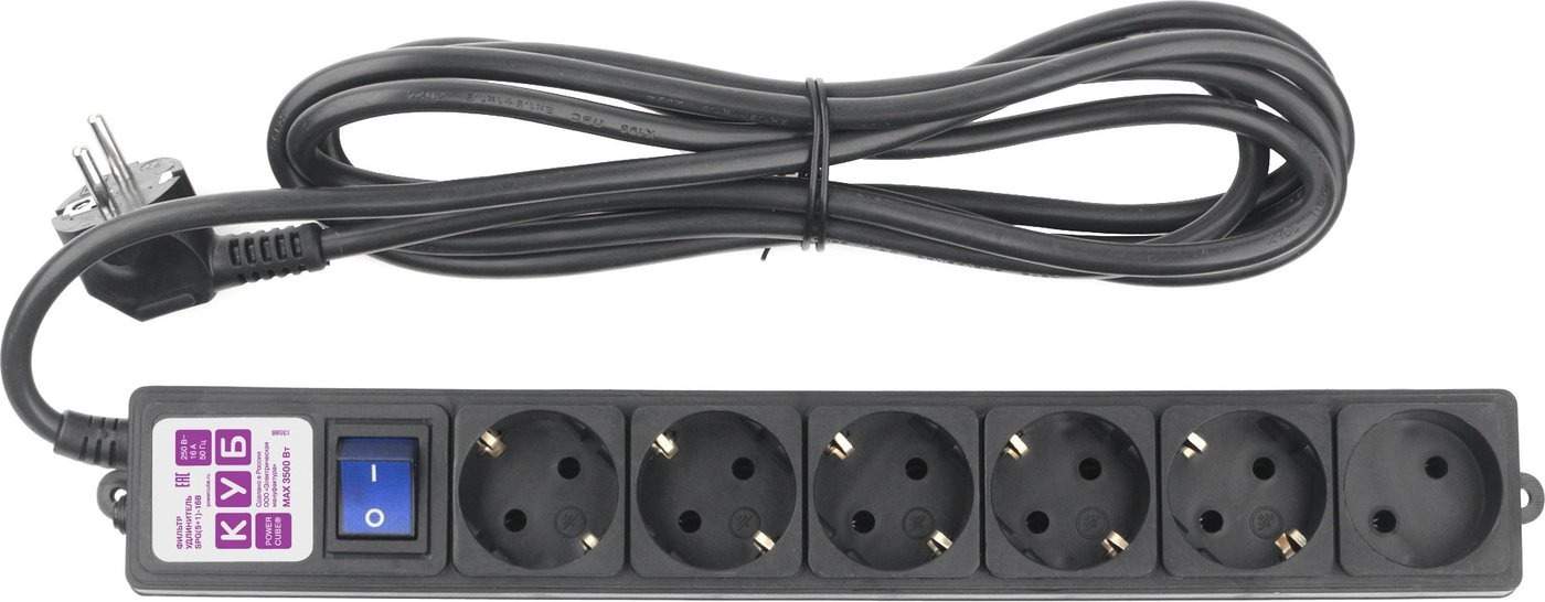 Сетевой фильтр Power Cube SPG6-B2