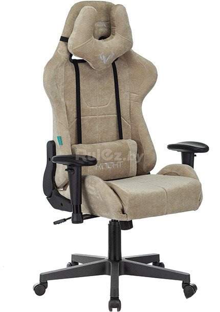 Офисное кресло Бюрократ Zombie Viking Knight LT21 Fabric (песочный/крестовина металл)