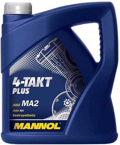 Моторное масло Mannol 4-Takt Plus API SL 4л