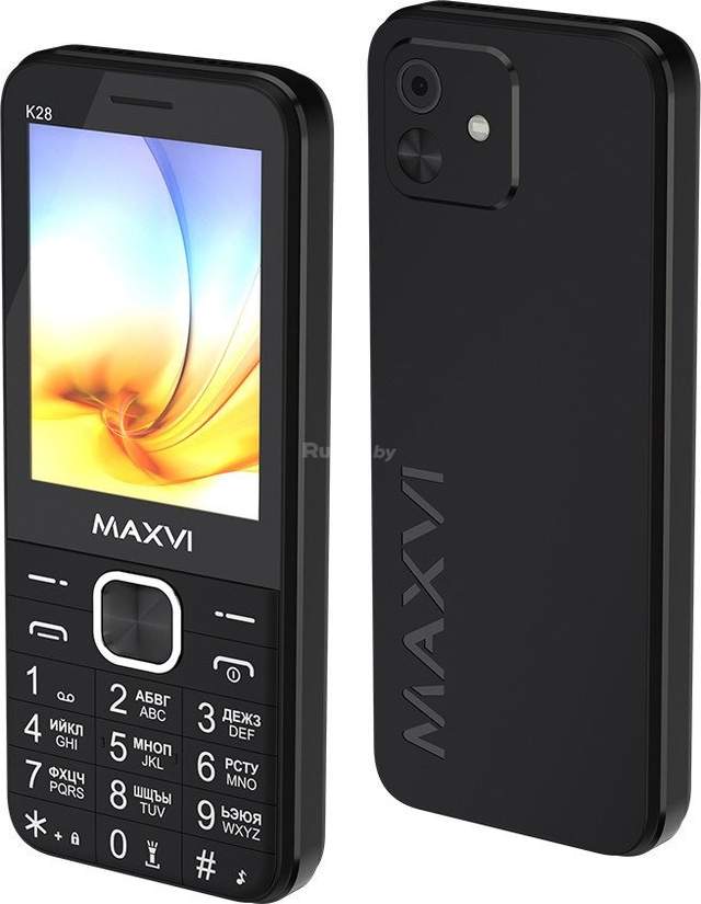 Телефон Maxvi K28 (черный)
