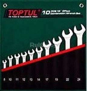 Набор ключей Toptul GRAW1001 10 предметов