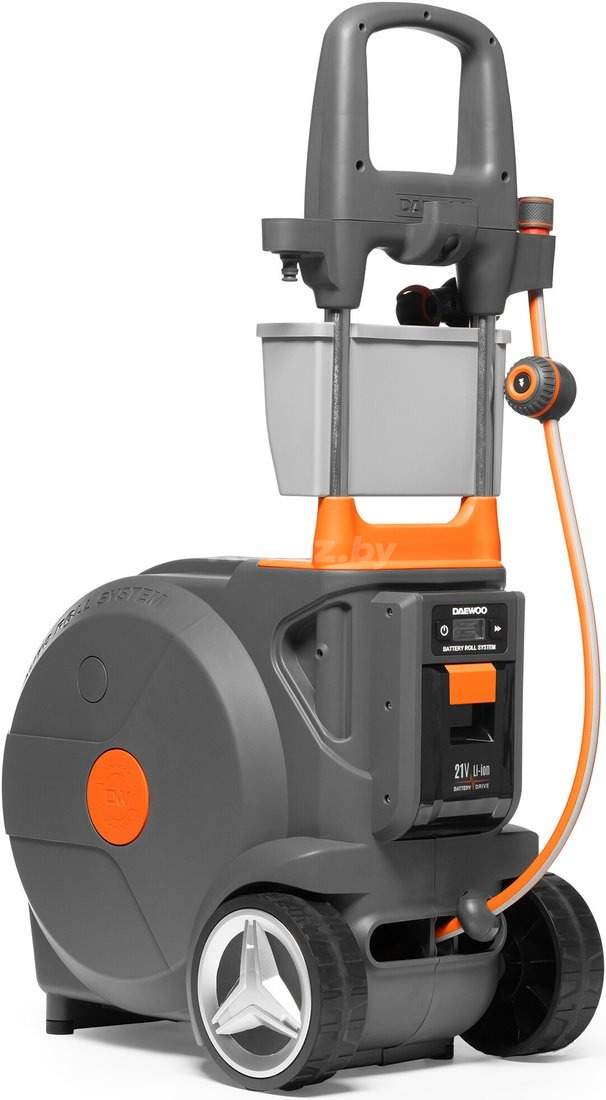 Тележка со шлангом Daewoo Power DWR 4021Li Set (с 1-им АКБ, 1/2", 40 м)