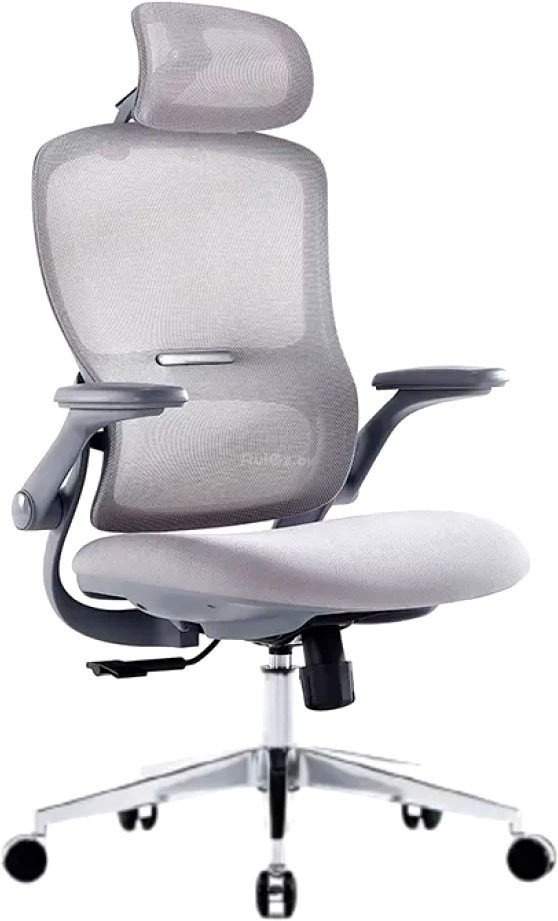 Офисное кресло SitUp Sity Grey Chrome (сетка Grey/Grey)