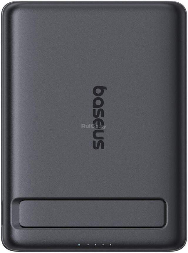 Внешний аккумулятор Baseus PicoGo AM31 Mini Magnetic Power Bank with Stand 20W 5000mAh (черный)