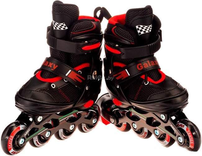 Роликовые коньки Favorit 8301-M-BK (р. 34-37)