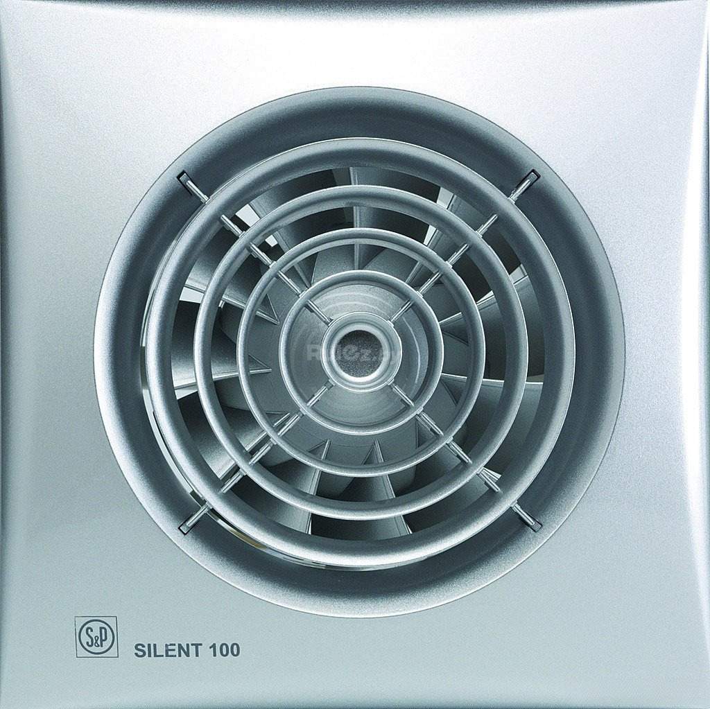 Вытяжной вентилятор Soler&Palau Silent-100 CZ Silver [5210415500]