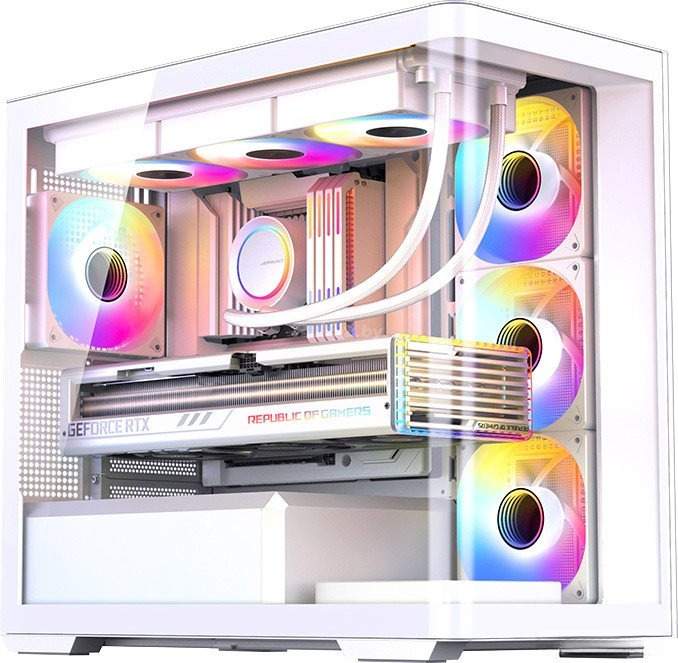 Корпус Jonsbo D300 (белый)