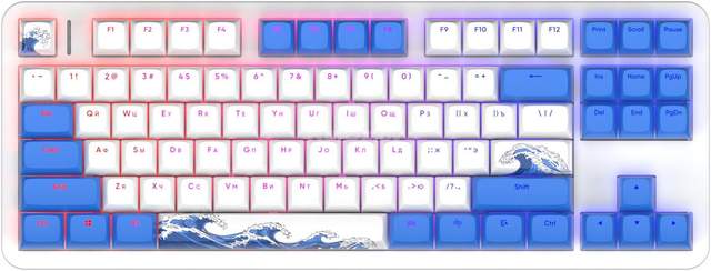 Клавиатура Red Square Alumix TKL Aquarius v2 (g3ms Sapphire)