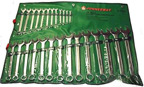 Набор ключей Jonnesway W26126S 26 предметов