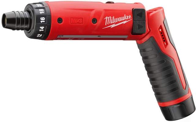 Электроотвертка Milwaukee M4 D-202B 4933440475 (с 2-мя АКБ)