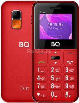 Кнопочный телефон BQ BQ-1866 Trust (красный)